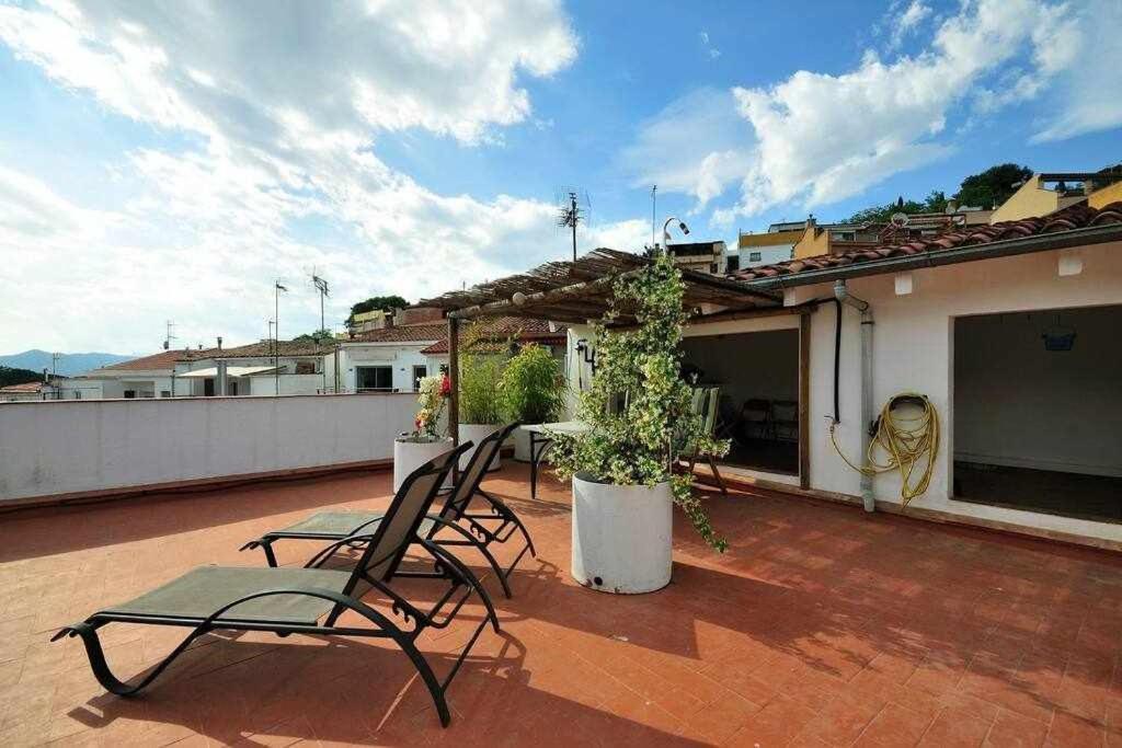 Apartamento Con Increibles Vistas Y Terraza Girona Eksteriør bilde